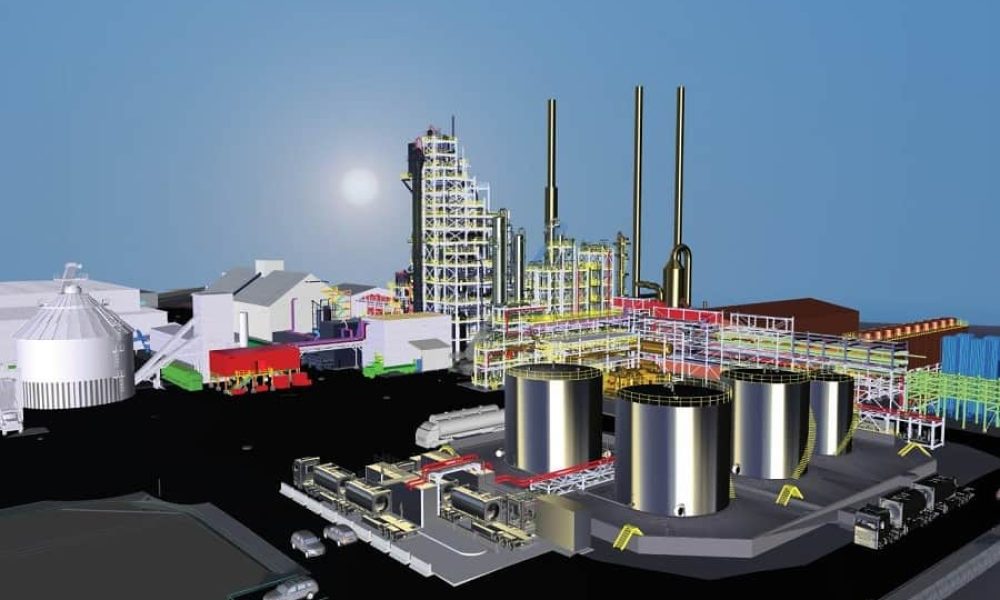 L’usine de RCV est en construction et devrait être mise en service en 2025. Photo: Site web RCV