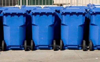 Plus de matières dans le bac de recyclage dès janvier