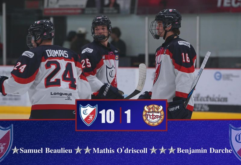 Le Collège Français de Longueuil remporte le premier match contre le Titan de Princeville