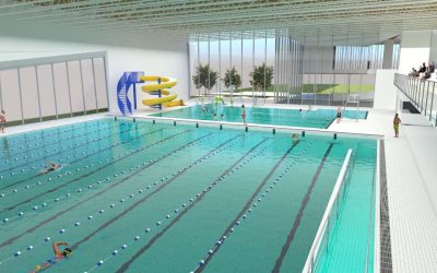 Début des travaux au Complexe multisports de Saint-Bruno