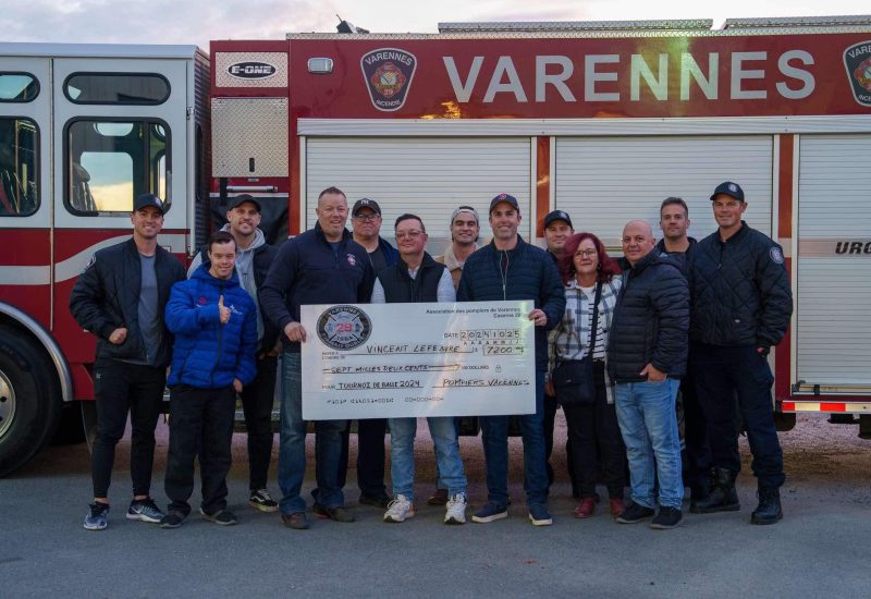 Photo: Pompiers de Varennes- Caserne 29