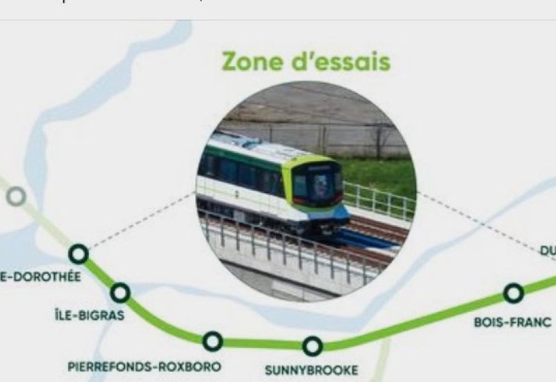 Nouvelle phase de tests pour le REM, mais sur la Rive-Nord