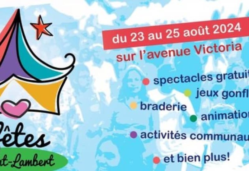 Saint-Lambert est prête pour sa 48e édition des Fêtes