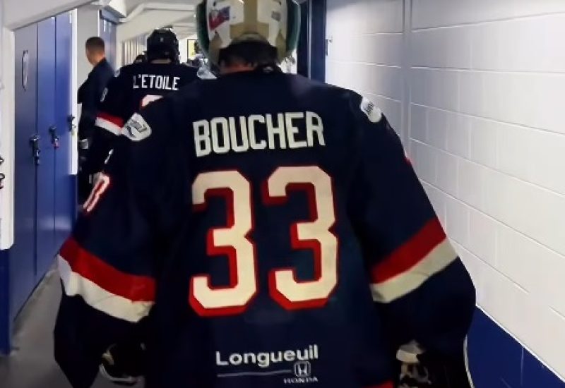 Le gardien de but Philippe Boucher a arrêté les 33 tirs dirigés vers lui et a obtenu une victoire par blanchissage.
Photo: Collège Français de Longueuil