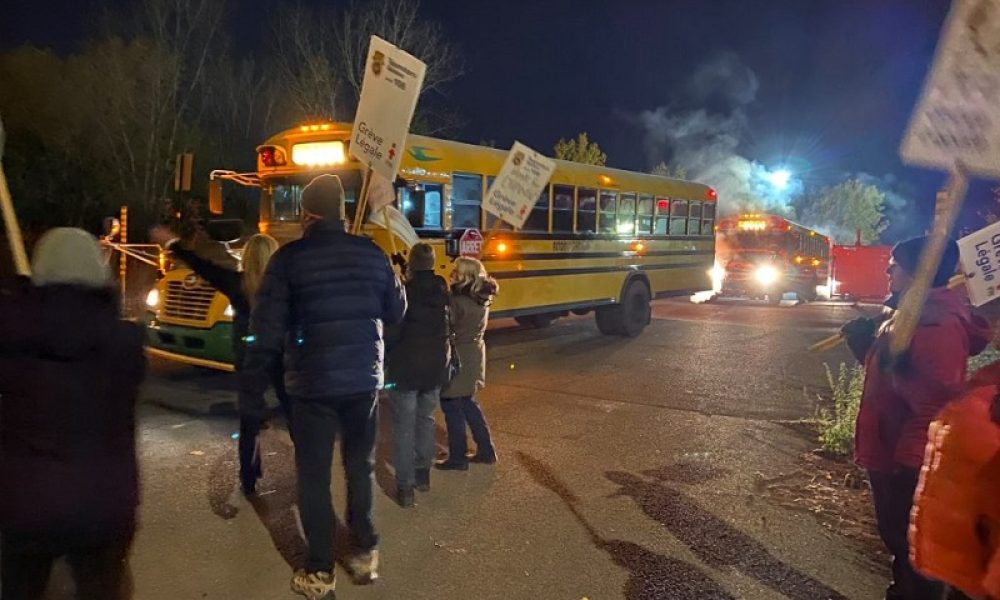 Fin de la grève pour les employés d’Autobus Rive-Sud